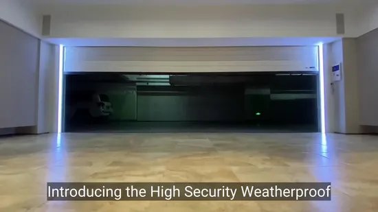 현대식 원격 롤업 차고문 자동 알루미늄 합금 모터 포함 저렴한 가격 차고문 공장 도매